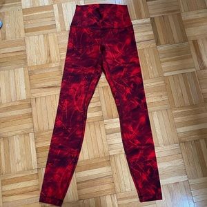 lululemon align leggings- TEAM CANADA DROP